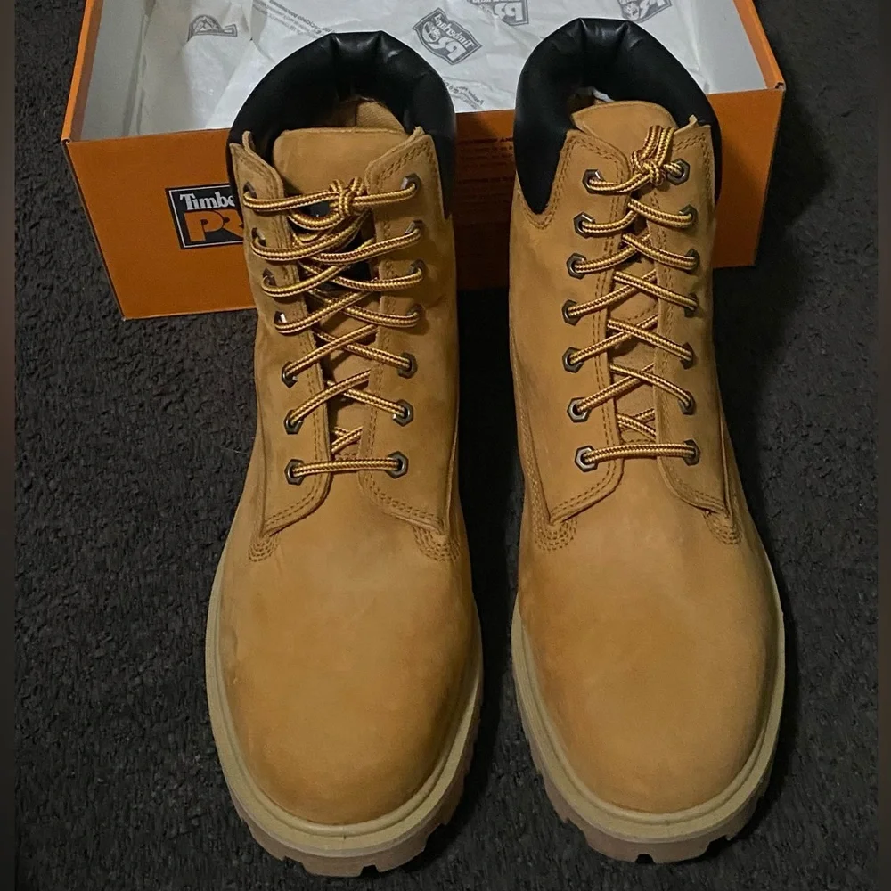 Timberland Pro Waterproof Stainless Steal Men’s Work Boots - Picture 2 of 12